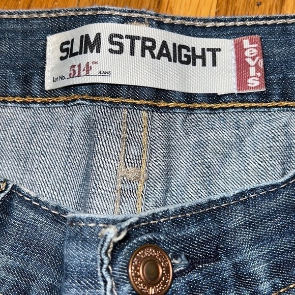 ✨HOST PICK✨ Men’s Levi’s Slim Straight Denim Jeans 34 X 32 - Picture 2 of 11